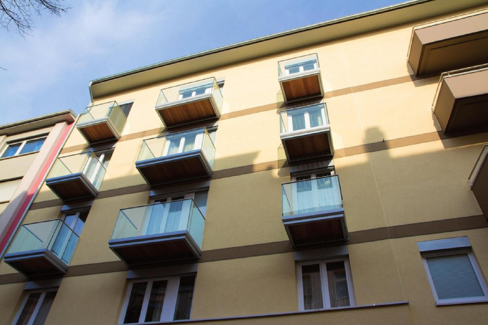 Boardinghouse Mannheim Aparthotel Exteriör bild