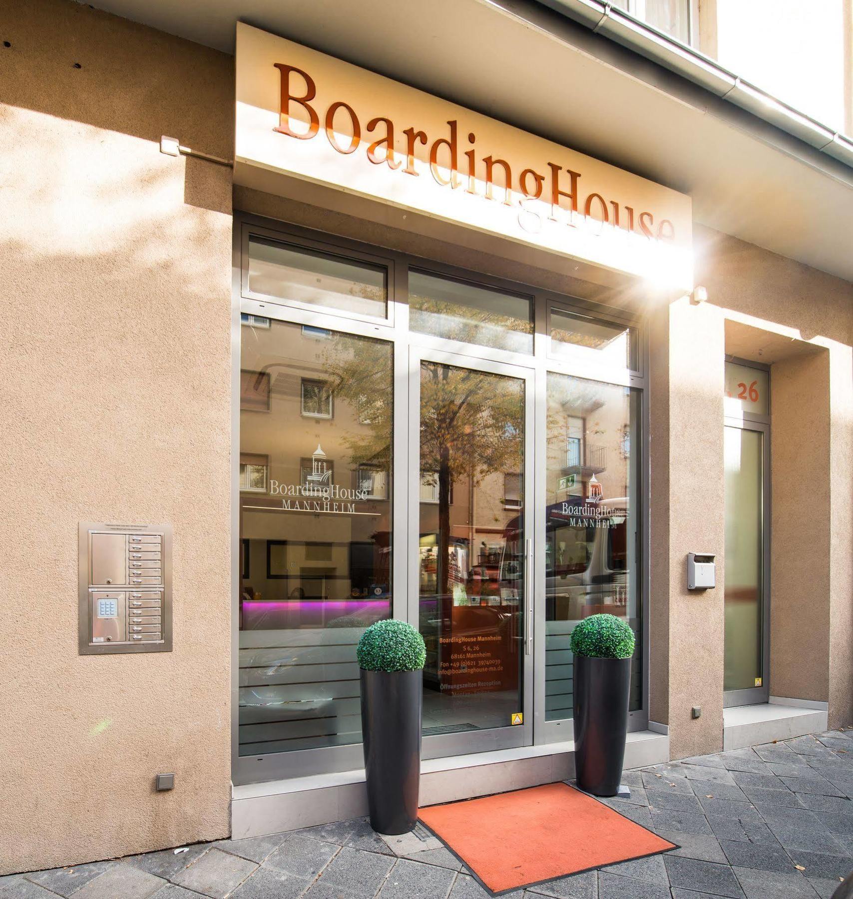Boardinghouse Mannheim Aparthotel Exteriör bild